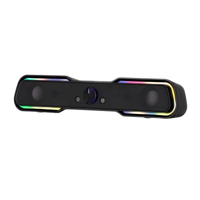 Акустична система (саундбар) 2E PCS101 RGB, 2.0, USB, Black (2E-PCS101BK)
