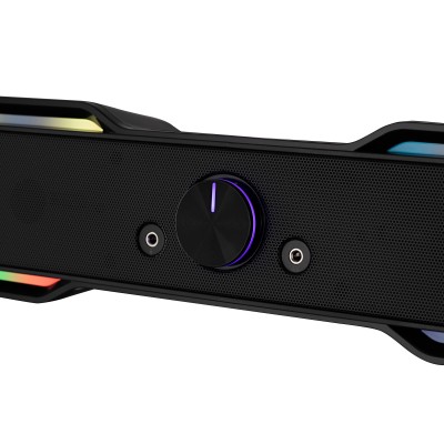 Акустична система (саундбар) 2E PCS101 RGB, 2.0, USB, Black (2E-PCS101BK)