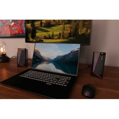 Акустична система 2E PCS233 RGB, 2.0, USB, Black (2E-PCS233BK)
