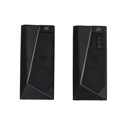 Акустична система 2E PCS233 RGB, 2.0, USB, Black (2E-PCS233BK)