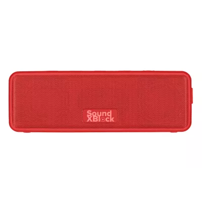 Акустична система 2E SoundXBlock TWS, MP3, Wireless, Waterproof Red (2E-BSSXBWRD)