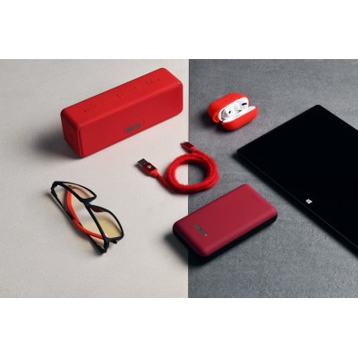 Акустична система 2E SoundXBlock TWS, MP3, Wireless, Waterproof Red (2E-BSSXBWRD)
