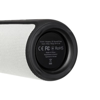 Акустична система 2E SoundXTube TWS, MP3, Wireless, Waterproof Grey (2E-BSSXTWGY)