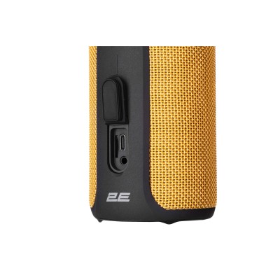 Акустична система 2E SoundXTube TWS, MP3, Wireless, Waterproof Yellow (2E-BSSXTWYW)