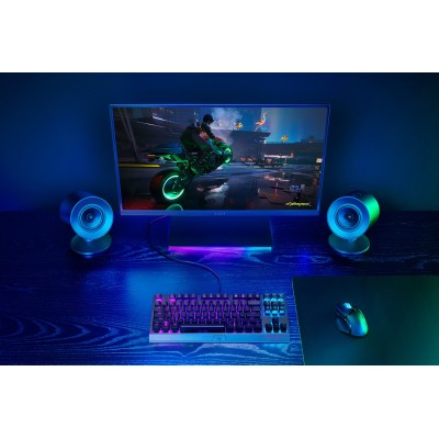 Акустична система Razer Nommo V2 X 2.0, USB, BT, чорний (RZ05-04760100-R3G1)