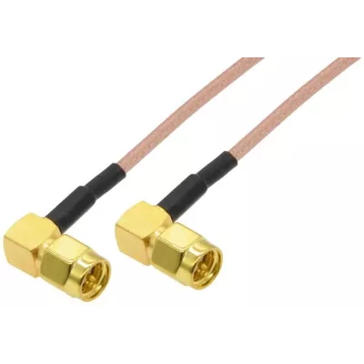 Антенний кабель 4Hawks RP-SMA to RP-SMA cable, R/A, black, H155, 10м, 1 шт (C1-B-10)