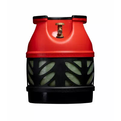 Балон газовий композитний Gutgas Ragasco CR-12.5, 12.5л, пропан/бутан 5кг/6кг, 30бар, вентиль KLF, 3.7кг