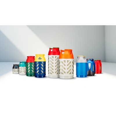 Балон газовий композитний Hexagon Ragasco HR12.5L, 12.5л, пропан/бутан 5кг/6кг, 30бар, вентиль Shell (український стандарт), 3.9