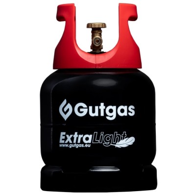 Балон газовий сталевий Gutgas Ragasco ExtraLight XLT-9.6, 9.6л, 30бар, вентиль KLF, 3.7кг