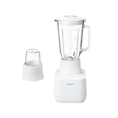 Блендер Panasonic стаціонарний 300Вт, чаша-1500мл, скло, білий (MX-MG5451WTQ)