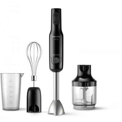 Блендер Philips заглибний Daily Collection 700Вт, 3в1, чорний (HR2543/90)