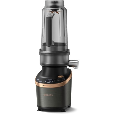 Блендер Philips стаціонарний Flip&Juice, 1500Вт, чаша-2000мл, мідно-чорний (HR3770/00) Блендер Philips стаціонарний Flip&Juice, 1500Вт, чаша-2000мл, мідно-чорний (HR3770/00)