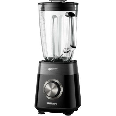 Блендер PHILIPS стаціонарний Series 5000, 1200Вт, чаша-2000мл, скло, чорний (HR3030/00)
