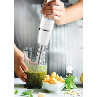 Блендер Tefal заглибний Infiny Force 1000Вт, 4в1, білий (HB944138)