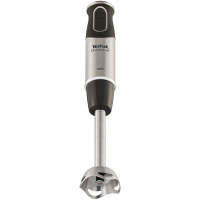 Блендер Tefal заглибний Quickchef 1000Вт, 2в1, чаша-500мл, чопер-500, нержав-чорний (HB659838)