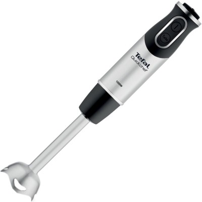 Блендер Tefal заглибний Quickchef 1000Вт, 2в1, чаша-500мл, чопер-500, нержав-чорний (HB659838)