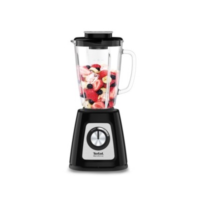 Блендер Tefal стаціонарний Blendforce 800Вт, чаша-1250мл, скло, чорний (BL438831) Блендер Tefal стаціонарний Blendforce 800Вт, чаша-1250мл, скло, чорний (BL438831)