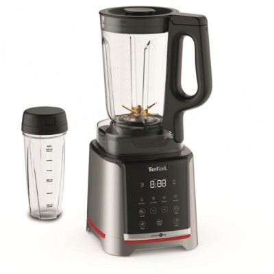 Блендер Tefal стаціонарний InfinyMix + 1600Вт, чаша-1750мл, стакан 600мл, сріблясто-чорний (BL91HD31)