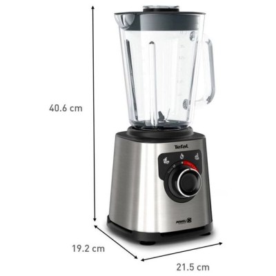 Блендер Tefal стаціонарний Perfect mix+ 1200Вт, чаша-1750мл, скло, сталь-чорний (BL871D31)