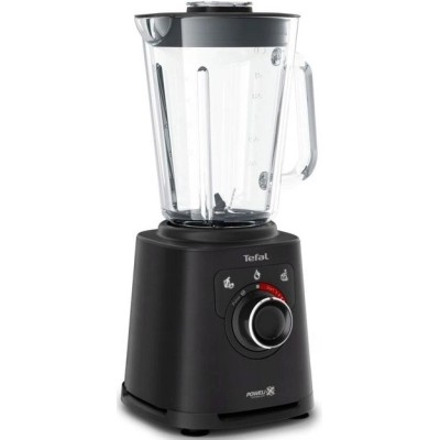 Блендер Tefal стаціонарний Perfectmix+ 1200Вт, чаша-2000мл, ємність для смузі, скло, чорний (BL87G831)