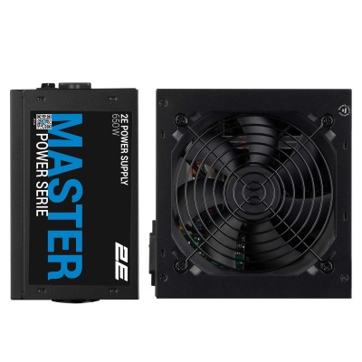 Блок живлення 2E Master Power (650W), >80%, 80+ White, 120мм, 1xMB 24pin(20+4), 1xCPU 8pin(4+4), 3xMolex, 5xSATA, 2xPCIe 8pin(6+