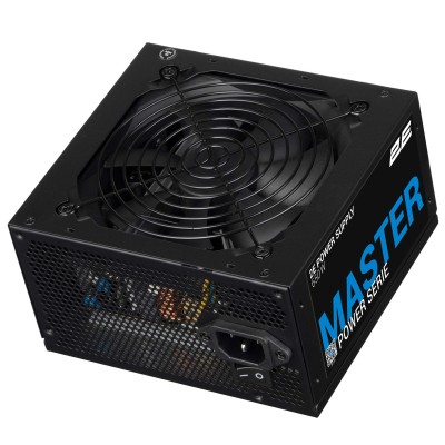 Блок живлення 2E Master Power (650W), >80%, 80+ White, 120мм, 1xMB 24pin(20+4), 1xCPU 8pin(4+4), 3xMolex, 5xSATA, 2xPCIe 8pin(6+