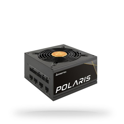 Блок живлення CHIEFTEC Polaris (750W), >90%, 80+ Gold, 120мм, 1xMB 24pin(20+4), 2xCPU 8pin(4+4), 3xMolex, 8xSATA, 4xPCIe 8pin(6+