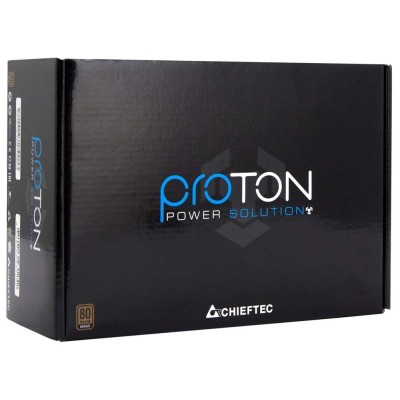 Блок живлення CHIEFTEC Proton (500W), >85%, 80+ Bronze, 120мм, 1xMB 24pin(20+4), 1xCPU 8pin(4+4), 3xMolex, 6xSATA, 2xPCIe 8pin(6