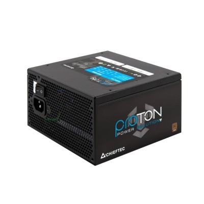 Блок живлення CHIEFTEC Proton (600W), >85%, 80+ Bronze, 120мм, 1xMB 24pin(20+4), 1xCPU 8pin(4+4), 3xMolex, 6xSATA, 2xPCIe 8pin(6