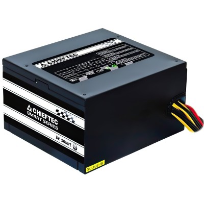 Блок живлення CHIEFTEC Smart (600W), >85%, 120мм, 1xMB 24pin(20+4), 1xCPU 8pin(4+4), 2xMolex, 4xSATA, 2xPCIe 8pin(6+2) (GPS-600A