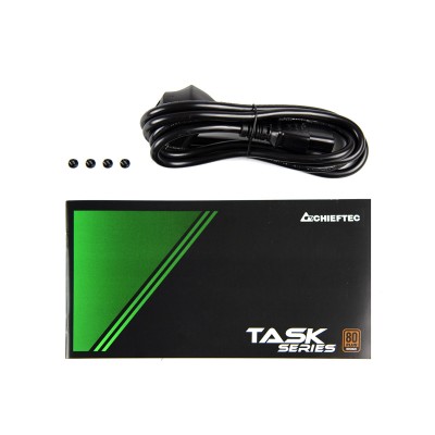 Блок живлення CHIEFTEC Task (600W), >85%, 80+ Bronze, 120мм, 1xMB 24pin(20+4), 1xCPU 8pin(4+4), 3xMolex, 5xSATA, 2xPCIe 8pin(6+2