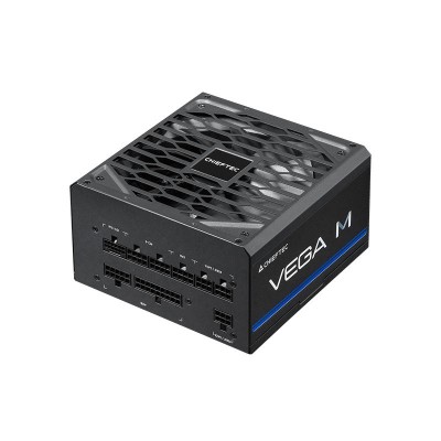 Блок живлення CHIEFTEC Vega M (750W), >90%, 80+ Gold, 135мм FDB, 1xMB 24pin(20+4), 2xCPU 8pin(4+4), 3xMolex, 6xSATA, 4xPCIe 8pin