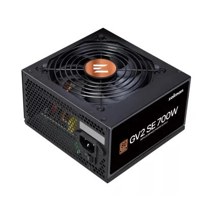 Блок живлення Zalman GV2SE (700W) 88%, 80+ Bronze, 120мм, 1xMB 24pin(20+4), 1xCPU(4+4 pin + 8pin), 4xMolex, 6xSATA, 4xPCIe 8pin(