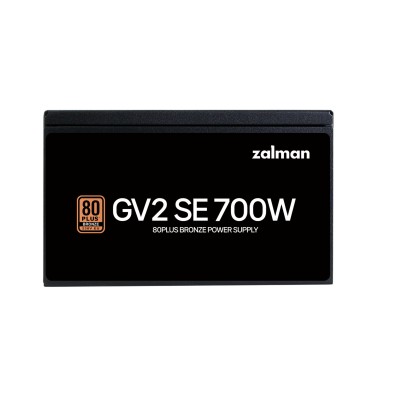 Блок живлення Zalman GV2SE (700W) 88%, 80+ Bronze, 120мм, 1xMB 24pin(20+4), 1xCPU(4+4 pin + 8pin), 4xMolex, 6xSATA, 4xPCIe 8pin(