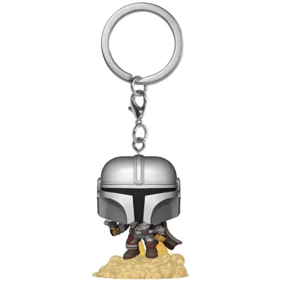 Брелок Funko POP: Mandalorian - Mandalorian w/ booster