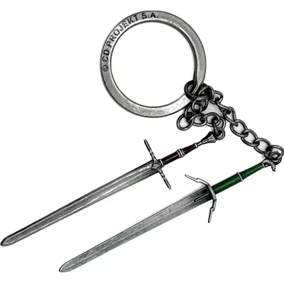 Брелок GoodLoot The Witcher 3 Geralt Two Swords