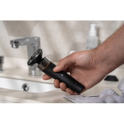 Бритва електр. Ardesto роторна SHRR-B5WDR, 5Вт, бритв.головок-3, Li-Ion, сух.+волог., чорний