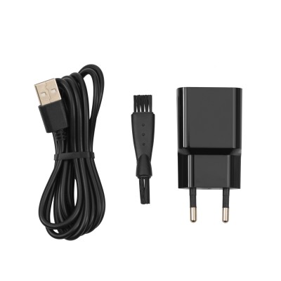 Бритва електр. Ardesto роторна SHRR-B5WDR, 5Вт, бритв.головок-3, Li-Ion, сух.+волог., чорний