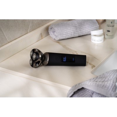 Бритва електр. Ardesto роторна SHRR-B8WDR, 8Вт, бритв.головок-3, Li-Ion, сух.+волог., чорний