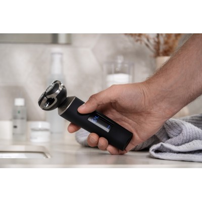 Бритва електр. Ardesto роторна SHRR-B8WDR, 8Вт, бритв.головок-3, Li-Ion, сух.+волог., чорний