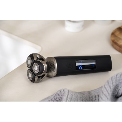 Бритва електр. Ardesto роторна SHRR-B8WDR, 8Вт, бритв.головок-3, Li-Ion, сух.+волог., чорний