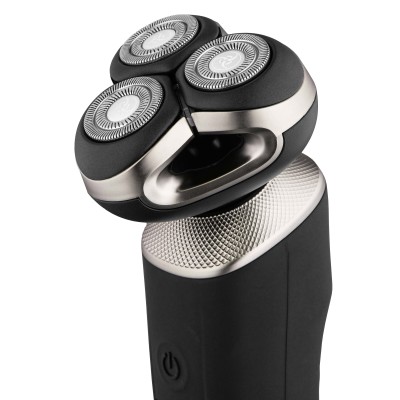 Бритва електр. Ardesto роторна SHRR-B8WDR, 8Вт, бритв.головок-3, Li-Ion, сух.+волог., чорний