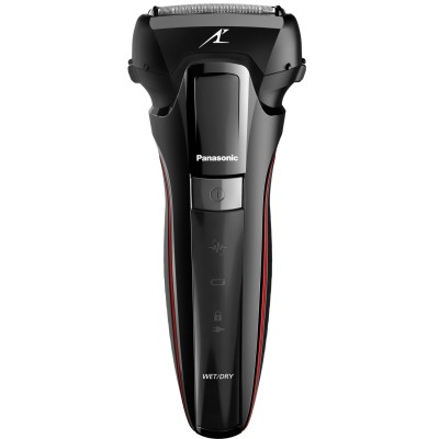 Бритва електр. Panasonic сіткова, 13000 об/хв, бритв.головок-3, Li-Ion, сух.+волог., тример, 2 насад.,док-станц. , чорний (ES-LL