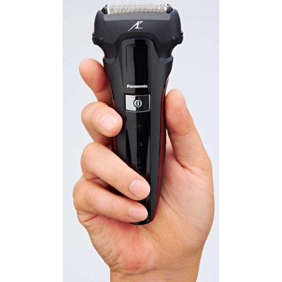 Бритва електр. Panasonic сіткова, 13000 об/хв, бритв.головок-3, Li-Ion, сух.+волог., тример, 2 насад.,док-станц. , чорний (ES-LL