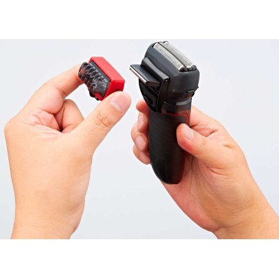 Бритва електр. Panasonic сіткова, 13000 об/хв, бритв.головок-3, Li-Ion, сух.+волог., тример, 2 насад.,док-станц. , чорний (ES-LL