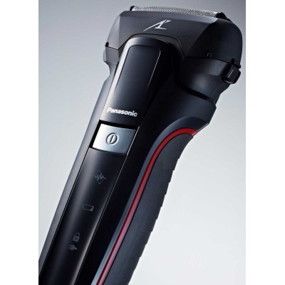Бритва електр. Panasonic сіткова, 13000 об/хв, бритв.головок-3, Li-Ion, сух.+волог., тример, 2 насад.,док-станц. , чорний (ES-LL