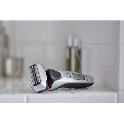 Бритва електр. Panasonic сіткова, 13000 об/хв, бритв.головок-3, Li-Ion, сух.+волог., тример, сірий (ES-LT2N-S820)