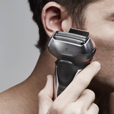 Бритва електр. Panasonic сіткова, 13000 об/хв, бритв.головок-3, Li-Ion, сух.+волог., тример, сірий (ES-LT2N-S820)