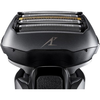 Бритва електр. Panasonic сіткова, 14000 об/хв, бритв.головок-5, Li-Ion, сух.+волог., тример, чорний (ES-LV6U-K820)