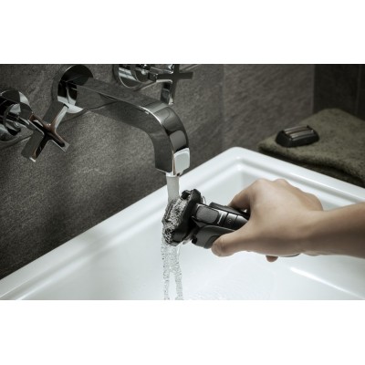 Бритва електр. Panasonic сіткова, 14000 об/хв, бритв.головок-5, Li-Ion, сух.+волог., тример, чорний (ES-LV6U-K820)